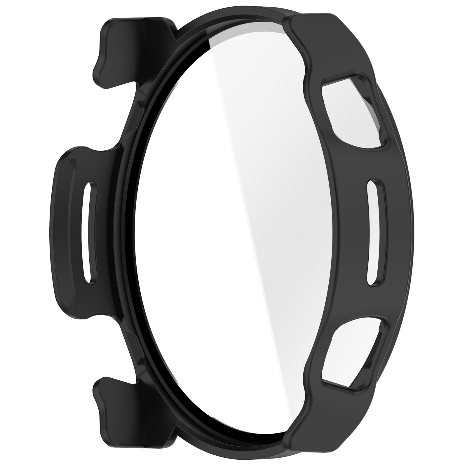Amazfit Cheetah 2 Ultra hard case met glas (zwart)