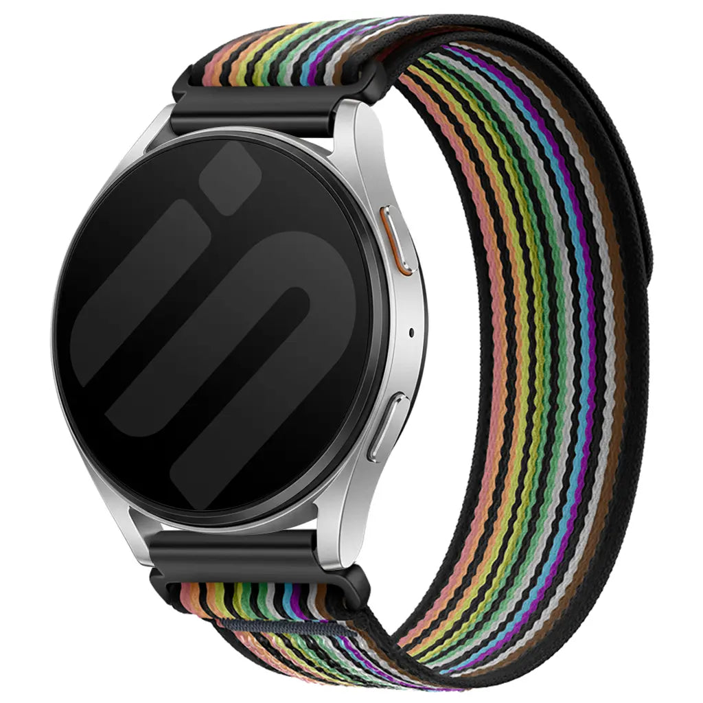 Correa nylon trail Coros Apex - 42mm (negro colorido)