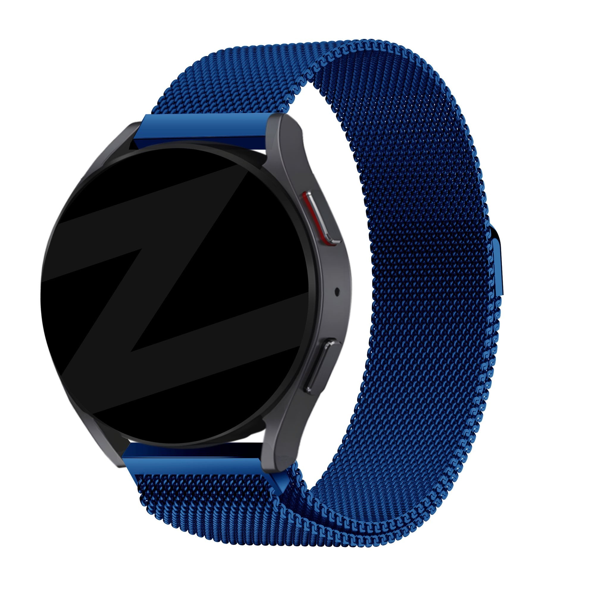 Bandz Garmin Vivoactive 3 Milanese Loop Strap (Blue)