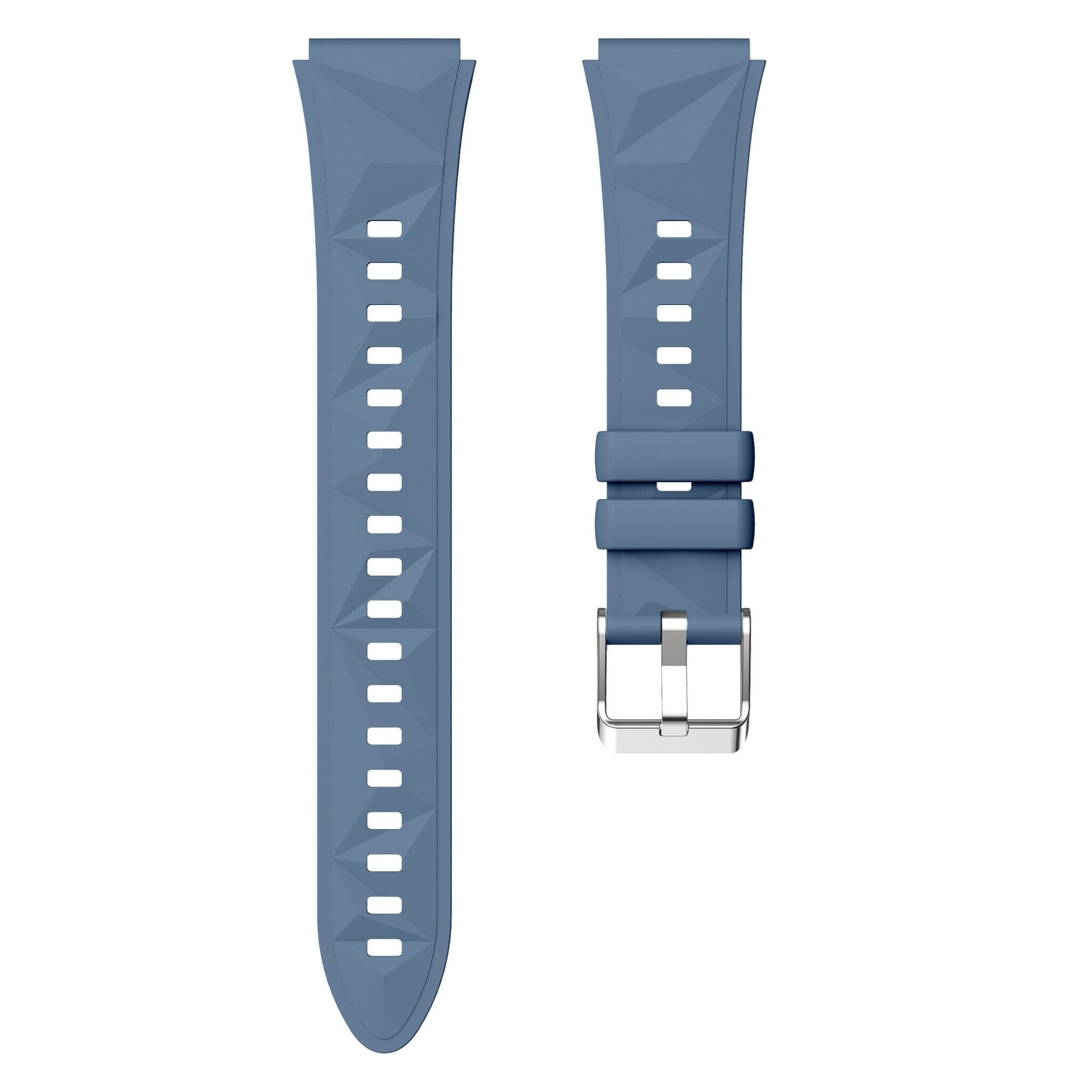 OnePlus Watch 3 - 43mm Premium Silikonarmband (Blau)