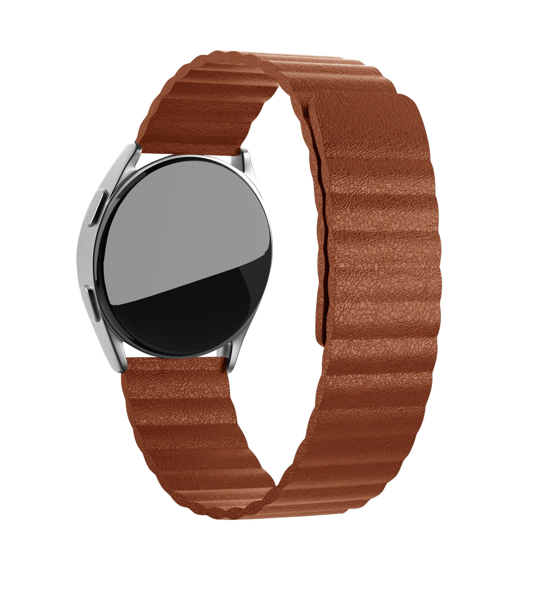 Coros Apex 2 Leather Loop Strap (Brown)