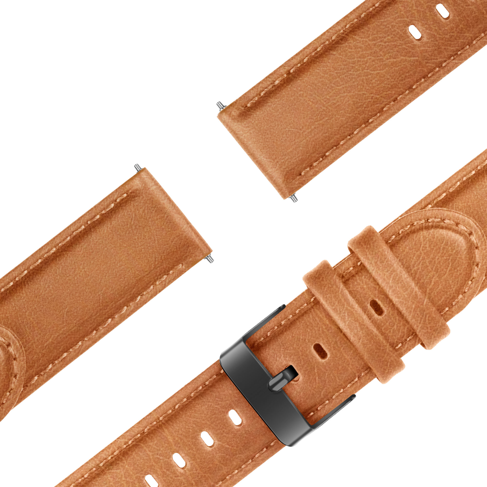 Bandz Garmin Venu 3 Leather Strap 'Classic' (Brown)
