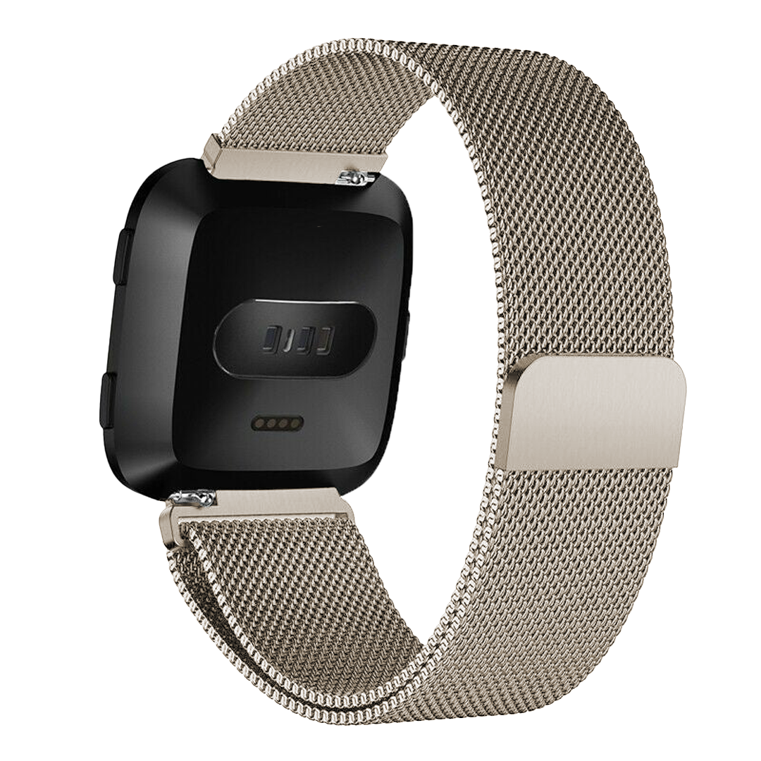 Fitbit Versa / Versa 2 Milanese-Armband (Sekt)