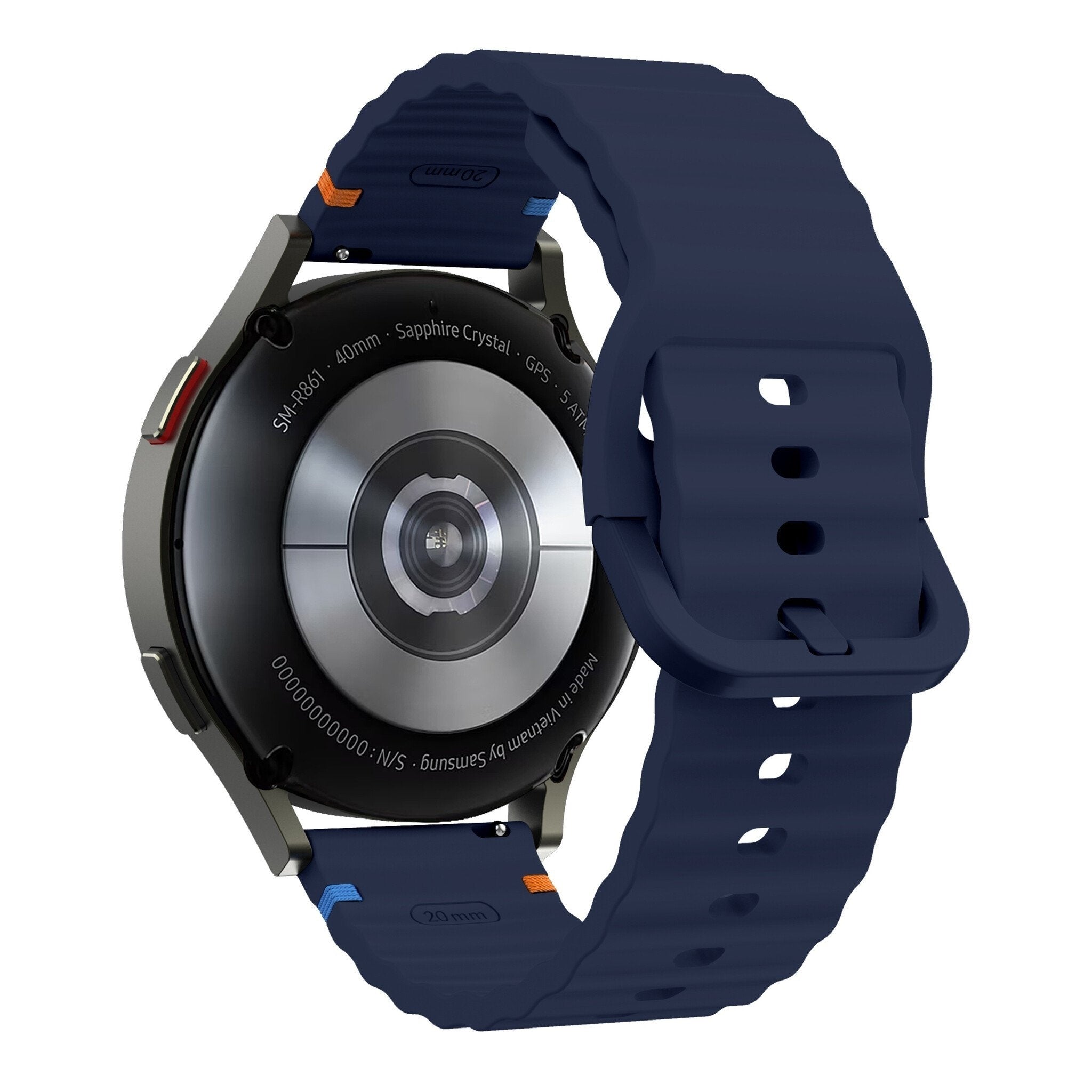 CMF Watch Pro 3 Wave Silicone Strap (Dark Blue)