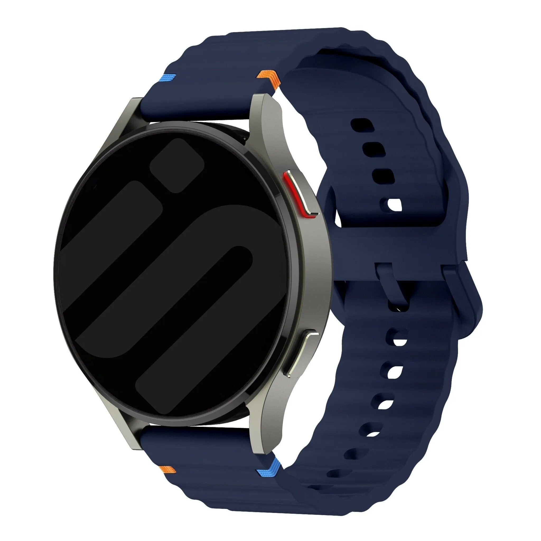 Correa silicona wave OnePlus Watch 3 (azul foncé)