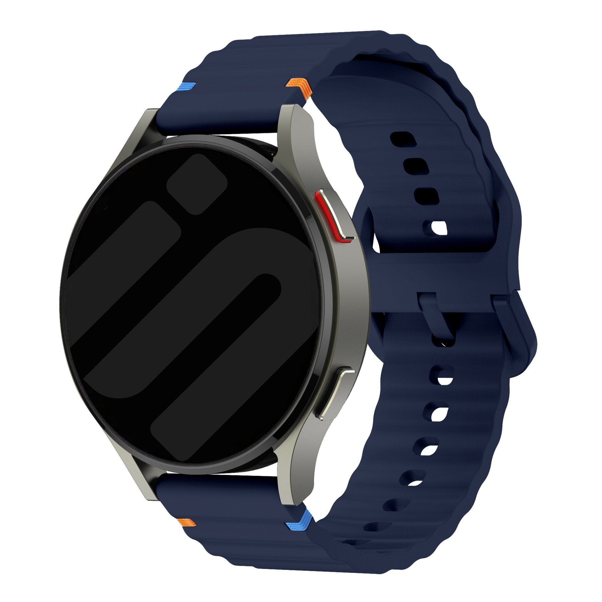 Polar Grit X Pro Wave Silicone Strap (Dark Blue)
