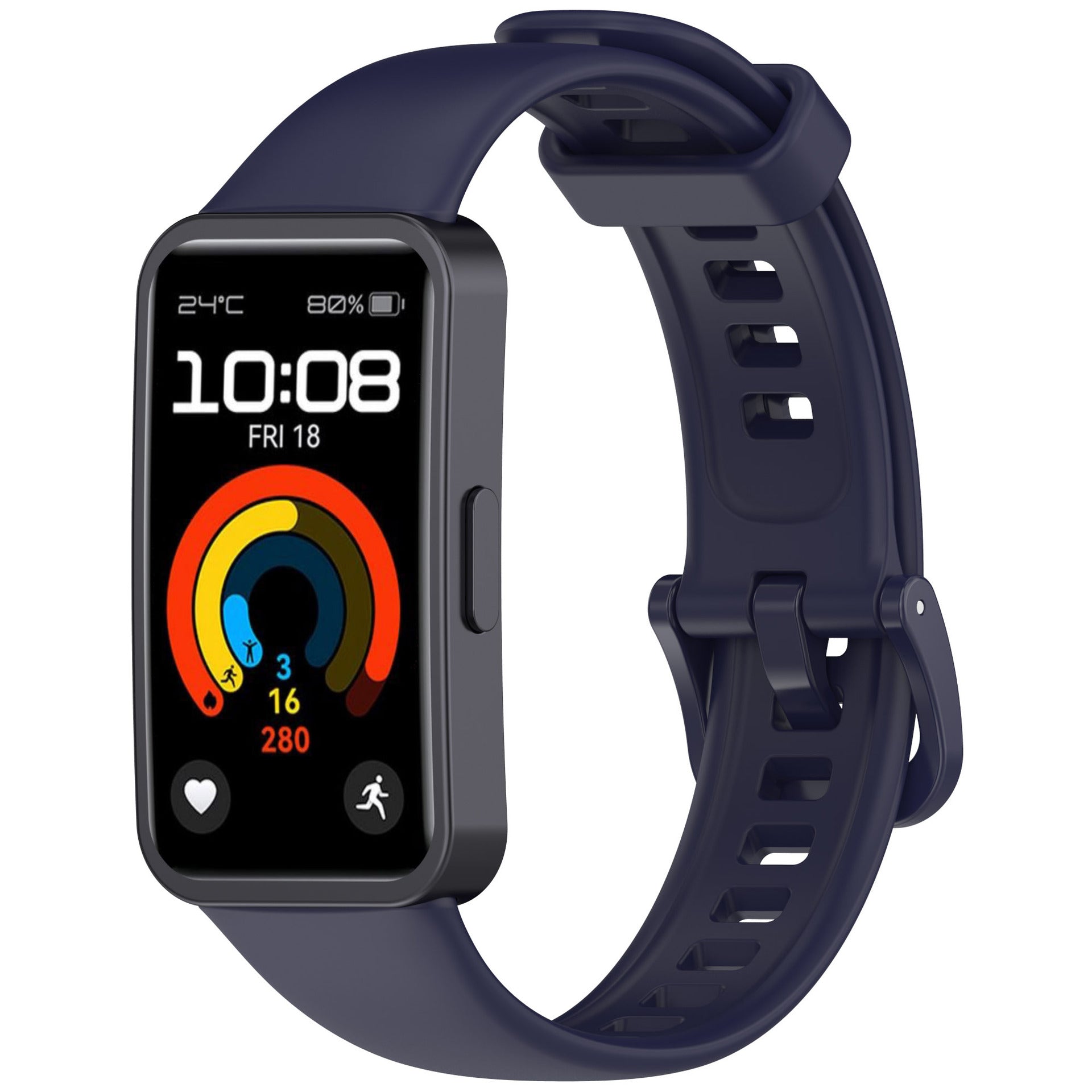 Huawei Band 10 Classic Silikonarmband (Dunkelblau)