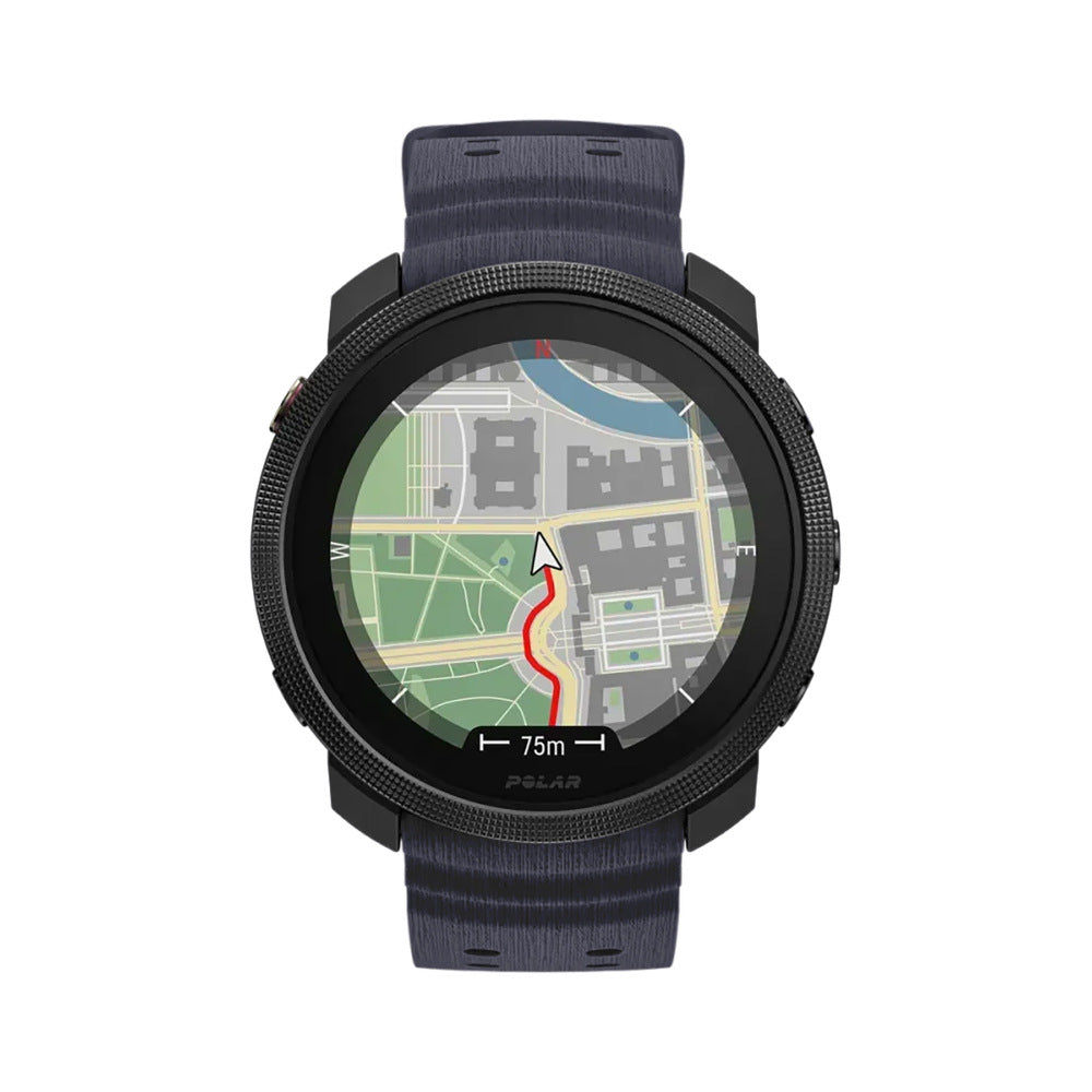 Polar Vantage V3 Silikon-Grain-Armband (Dunkelblau)