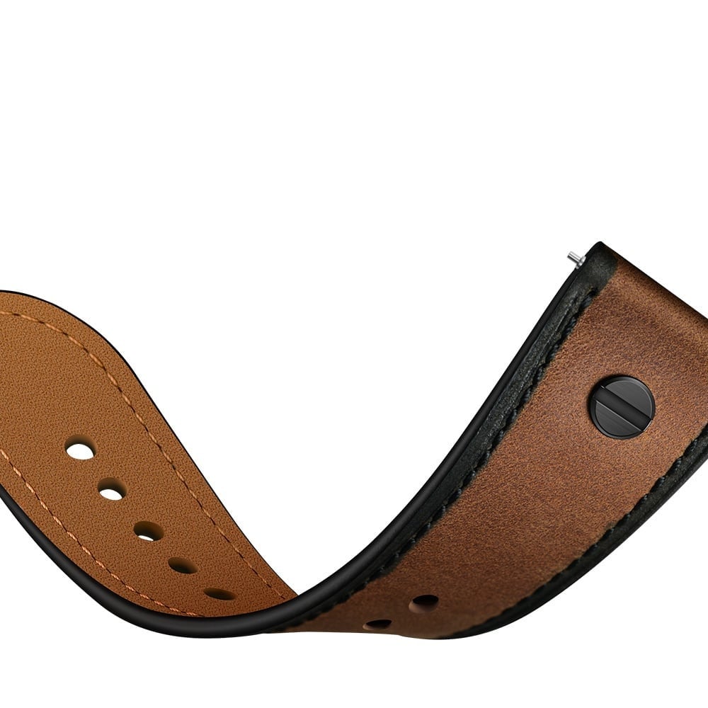 Suunto Race (S) Leather Strap with Screw (dark brown)