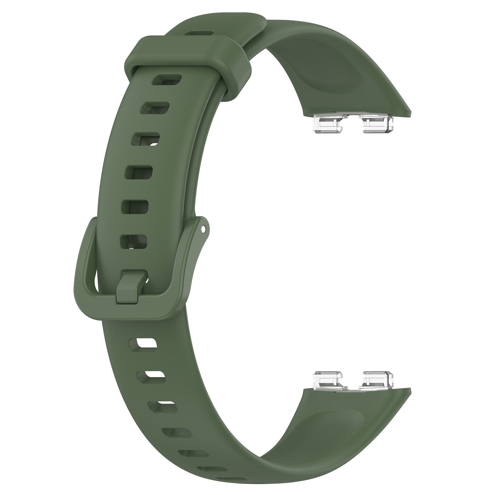 Huawei Band 8 Classic Silikonarmband (Dunkelgrün)