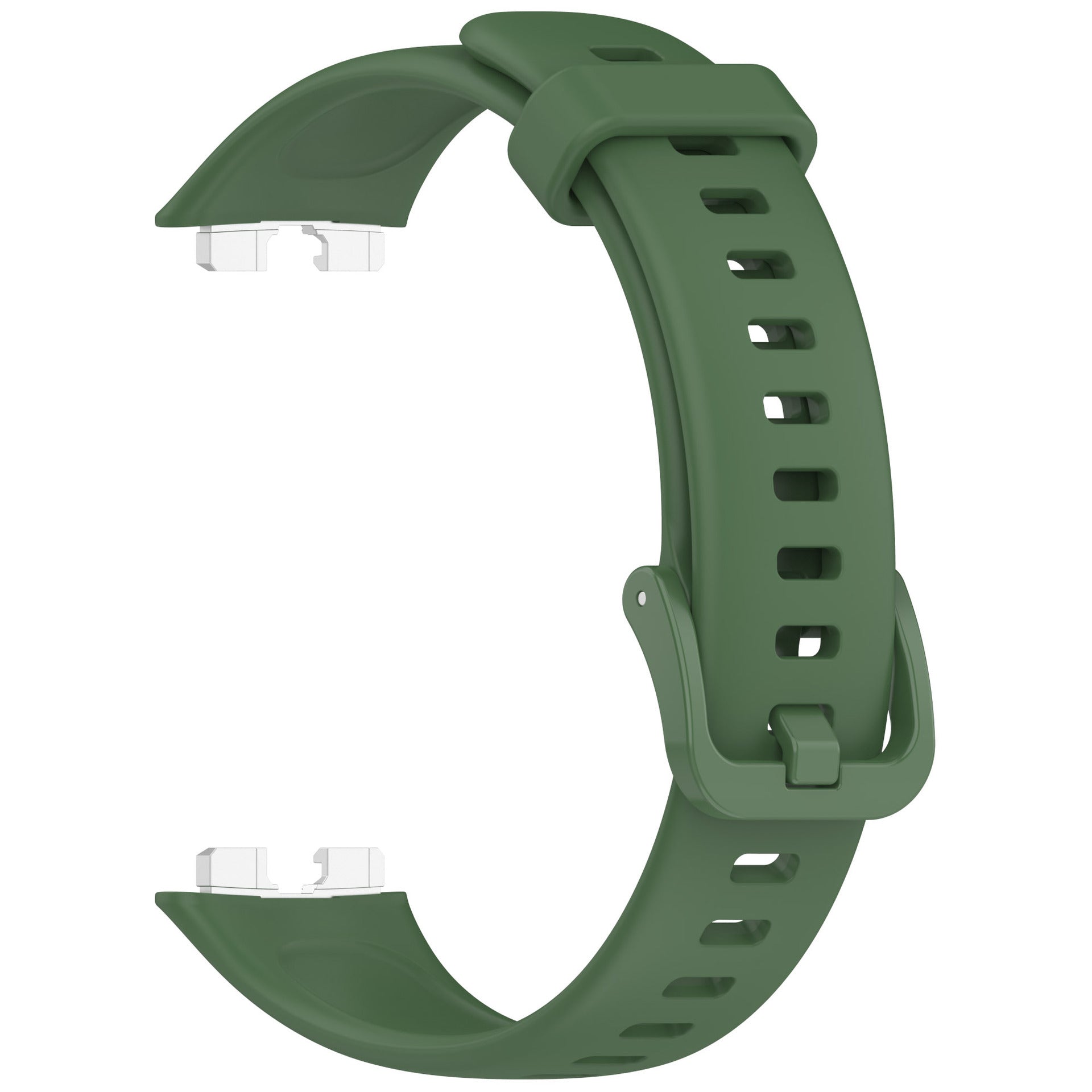 Huawei Band 9 Classic Silikonarmband (Dunkelgrün)