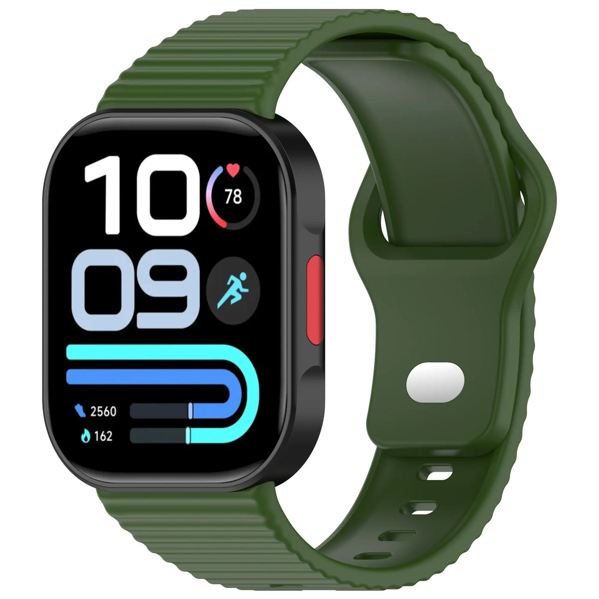 Redmi Watch 6 Active Silicone Classic Strap (Dark Green)