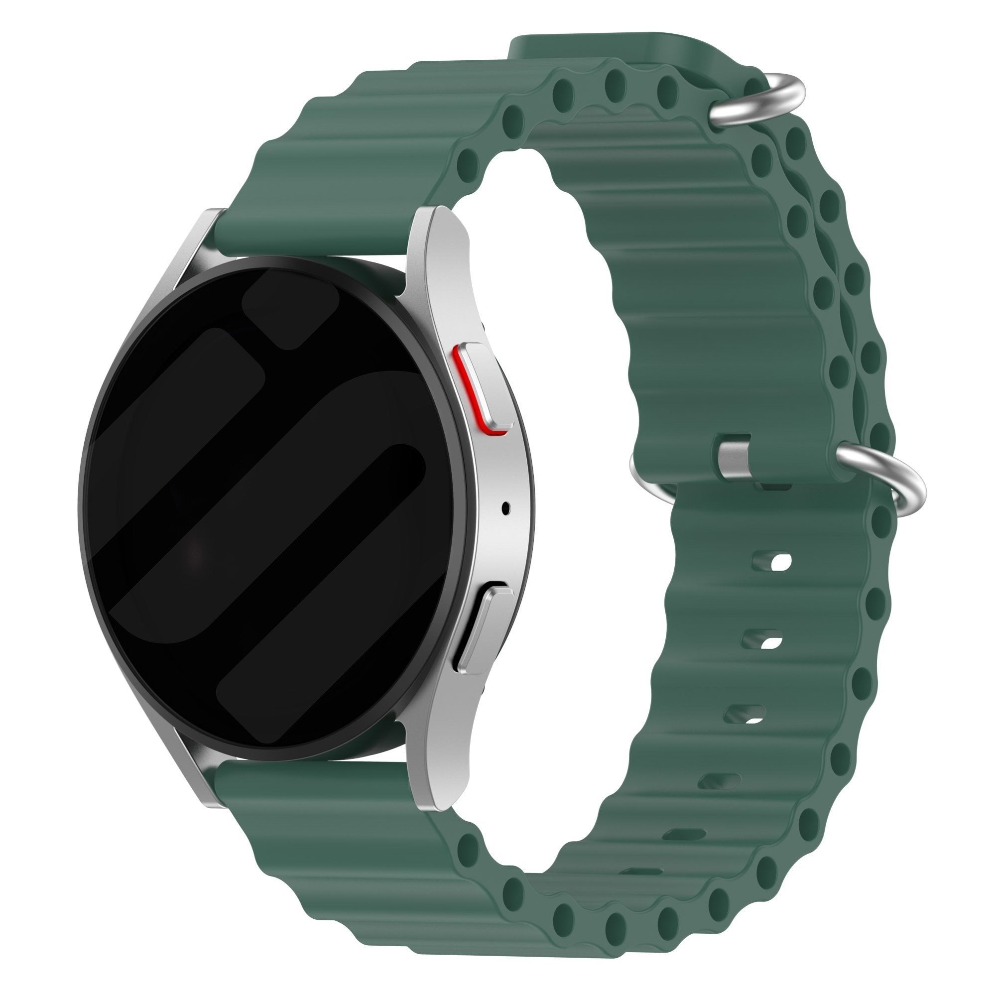 Correa Ocean Huawei Watch GT 5 46mm (verde oscuro)