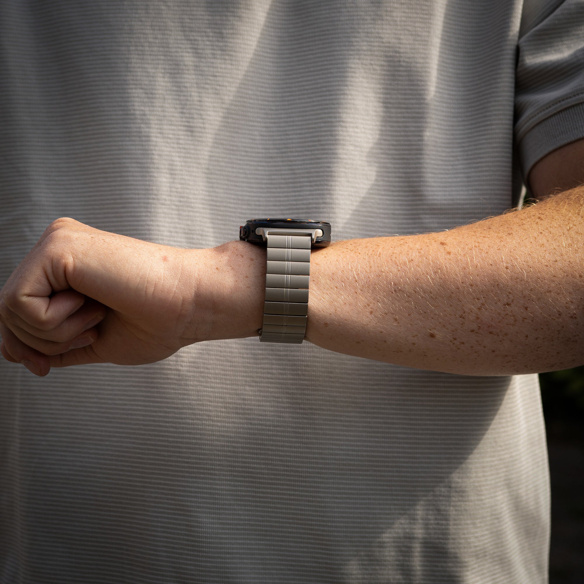 Samsung Galaxy Watch Ultra Luxus-Metallarmband (Titan)