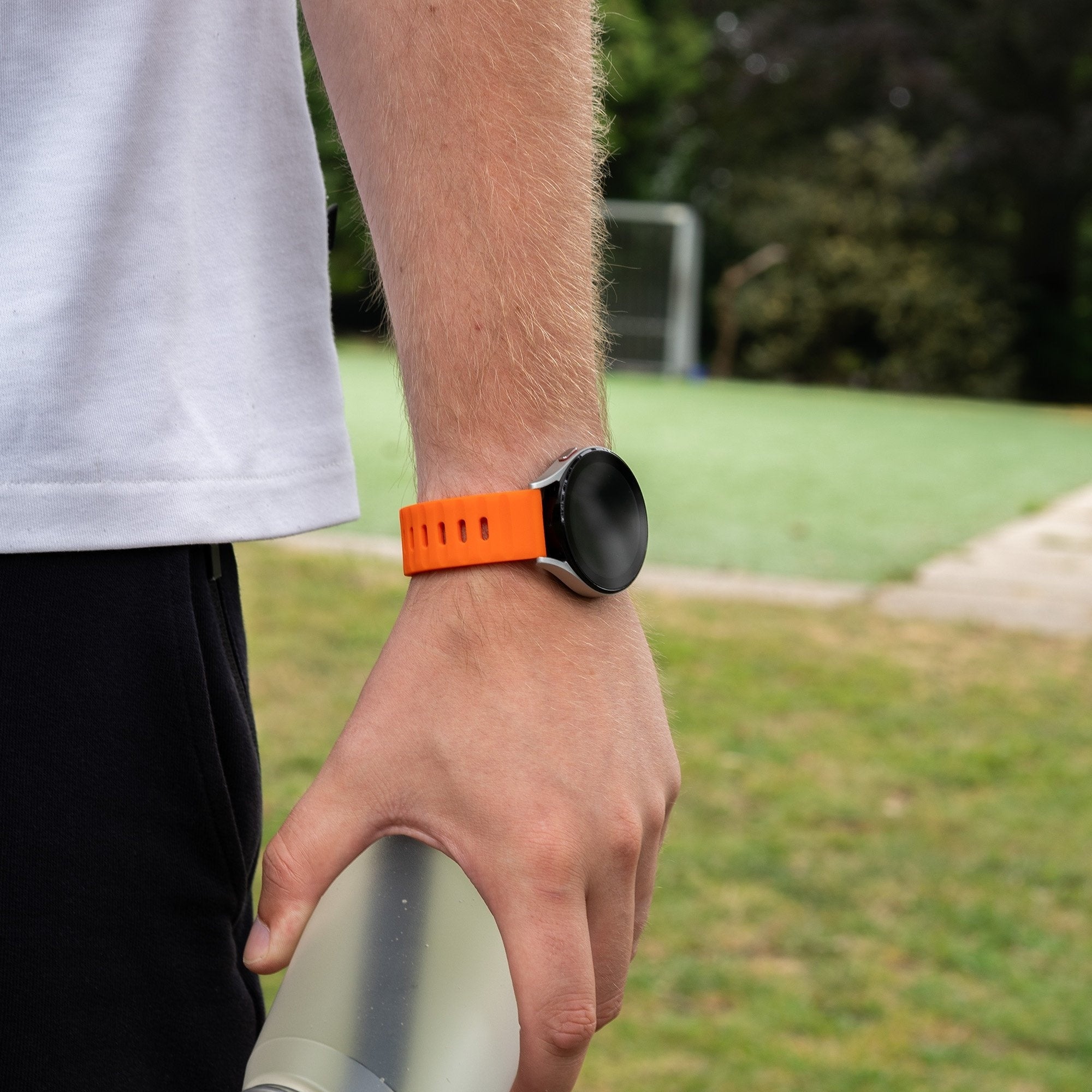 Coros Apex 42mm Outdoor Silicone Strap (Orange)