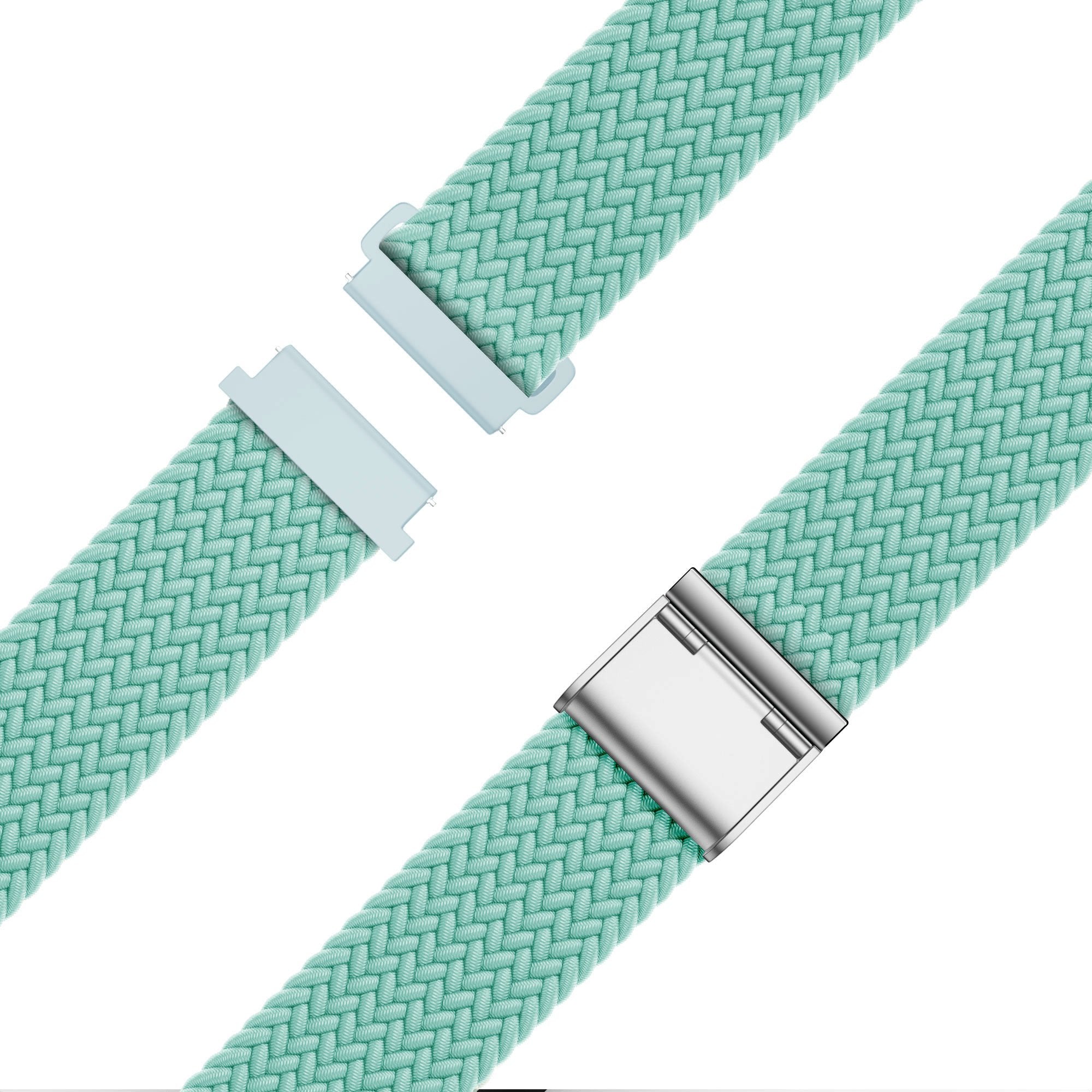 Bandz Garmin Vivomove Sport Woven Nylon Strap (Turquoise)