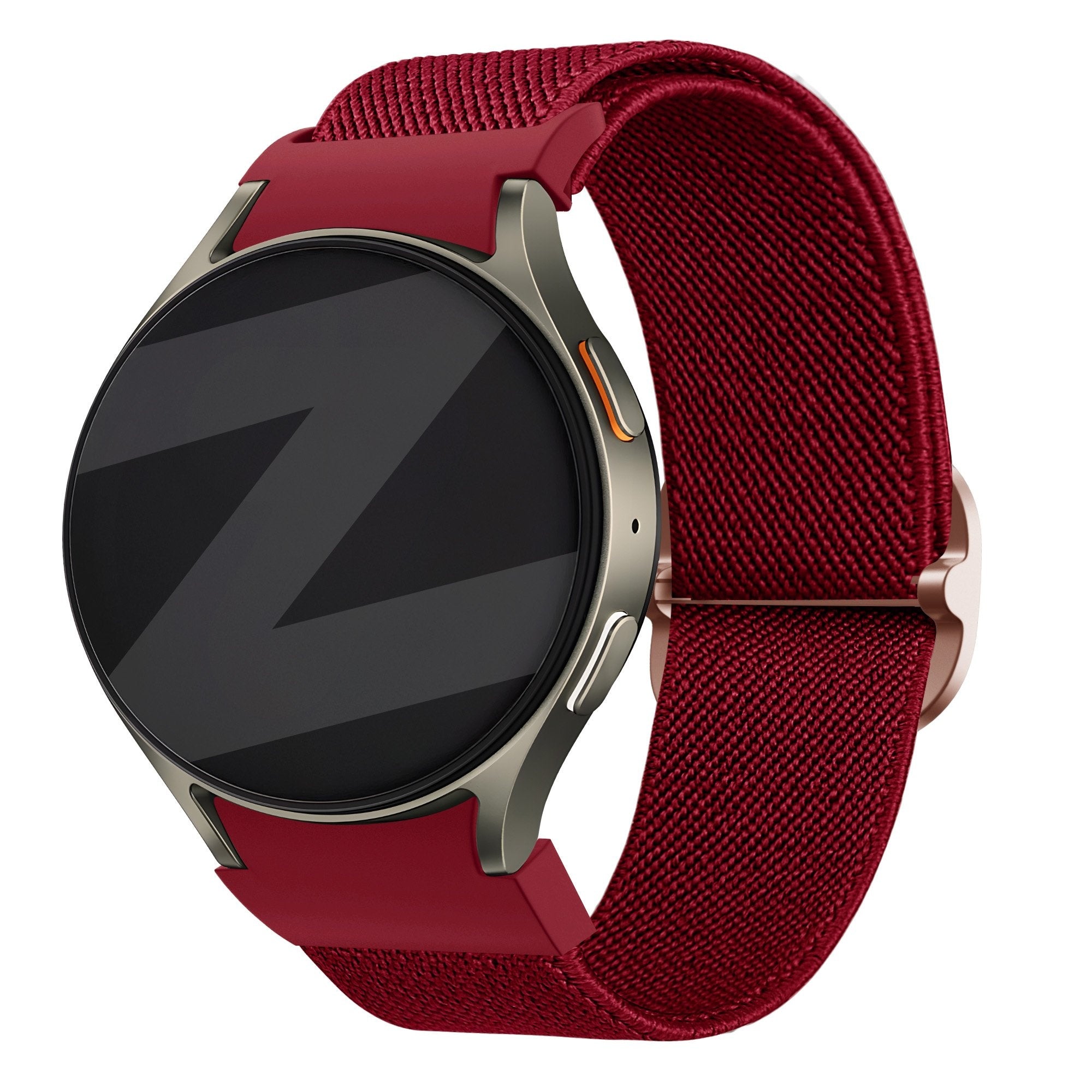 Bandz Samsung Galaxy Watch 4 40mm Elastisches Armband 'Easy Fit' (Rot)