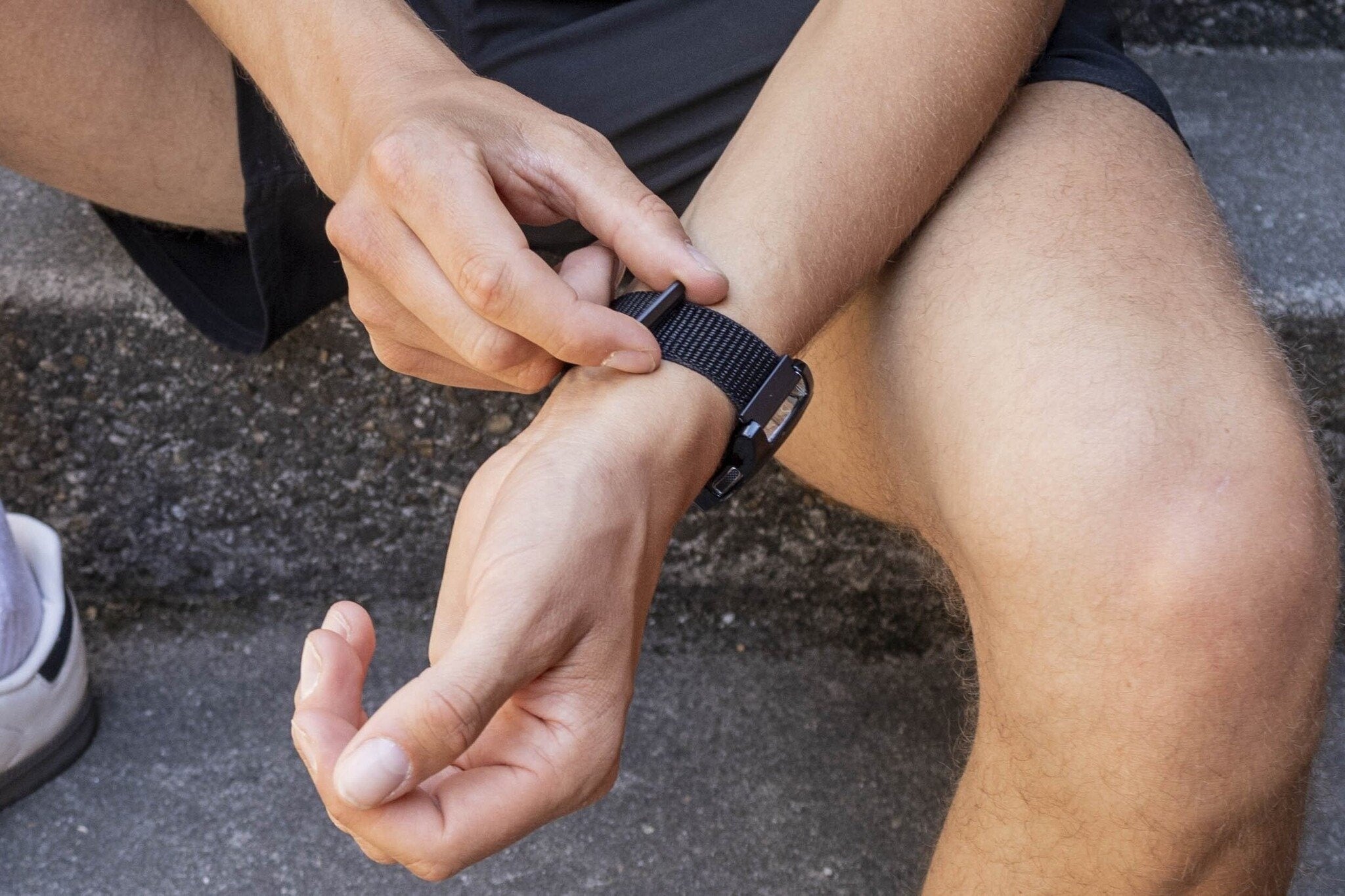 BALR Correa nylon Amazfit GTR 2 (negro)