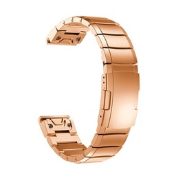Correa de metal Garmin Instinct E - 45mm (oro rosa)
