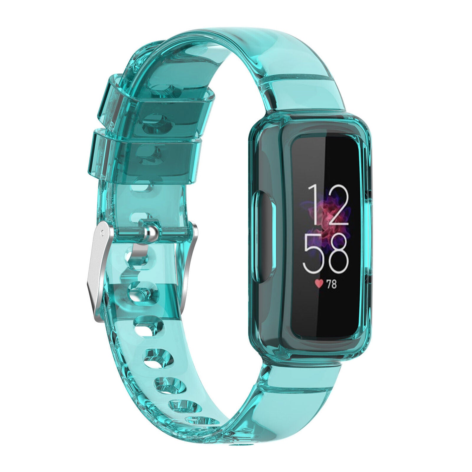 fitbit-luxe-transparante-armband-blau