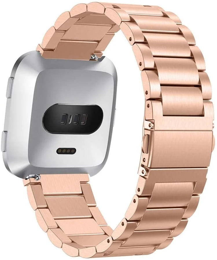 Fitbit Versa/Versa 2 Steel Strap (Rose Gold)