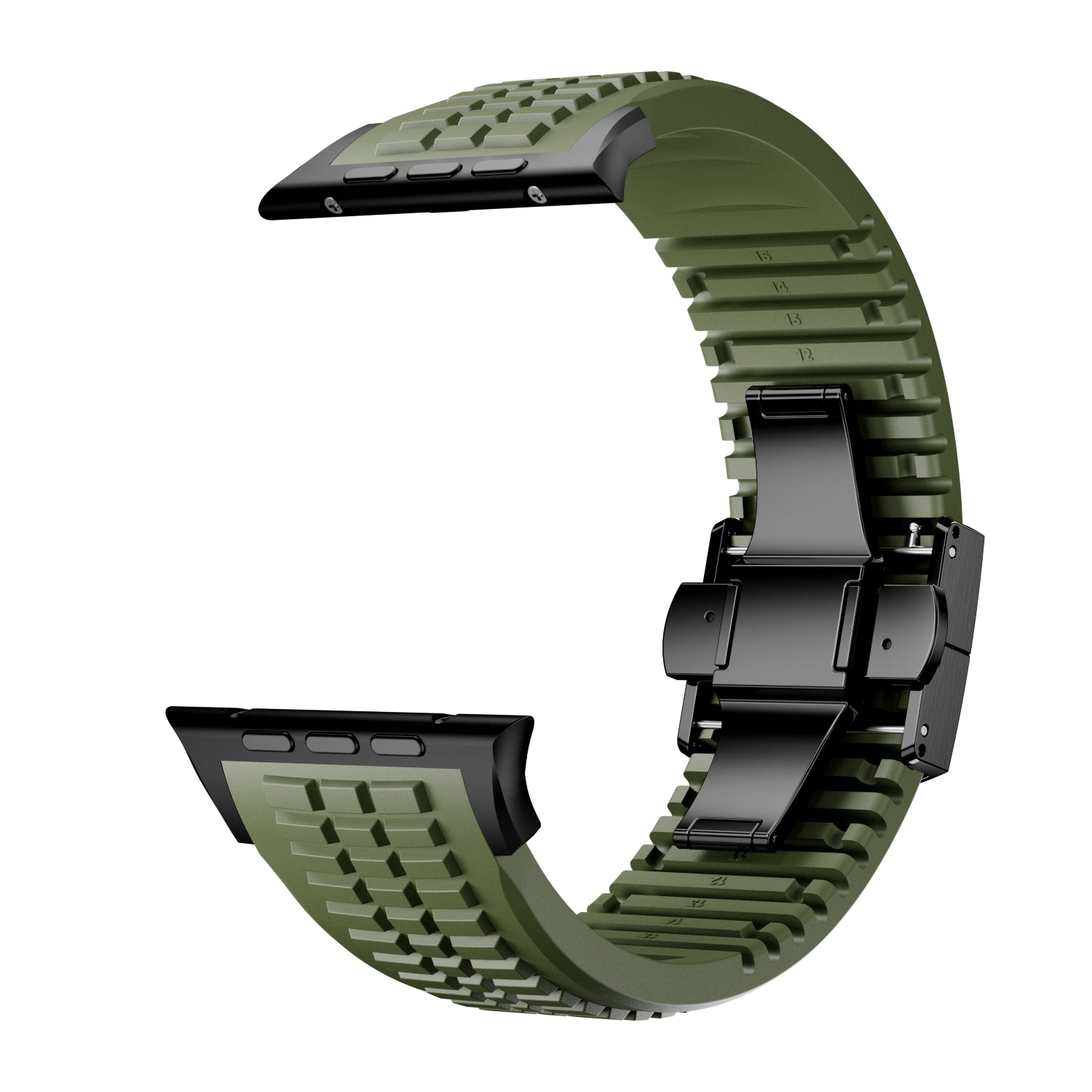 Correa silicona Premium Apple Watch (verde)
