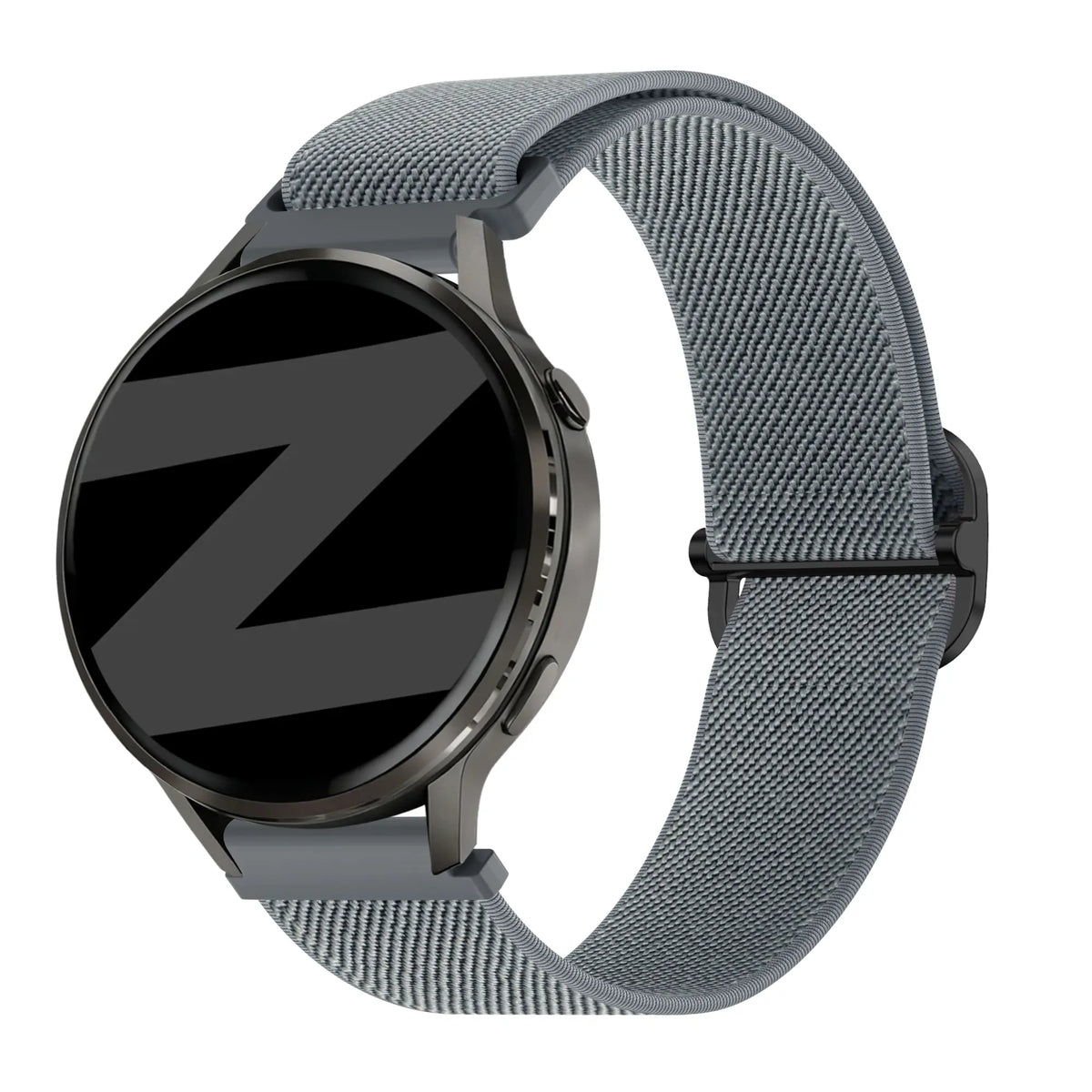 Bandz Garmin Forerunner 70 Elastic Strap (Grey-Blue)