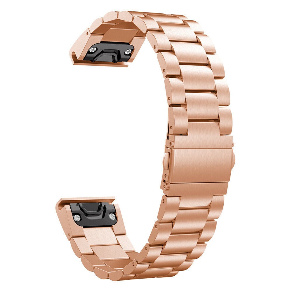 Garmin Descent G2 Steel Strap (Rose Gold)