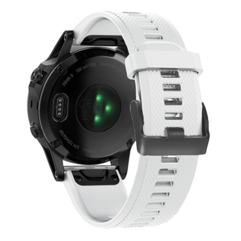 Garmin Fenix 8 Pro - 47mm Silicone Strap (White)