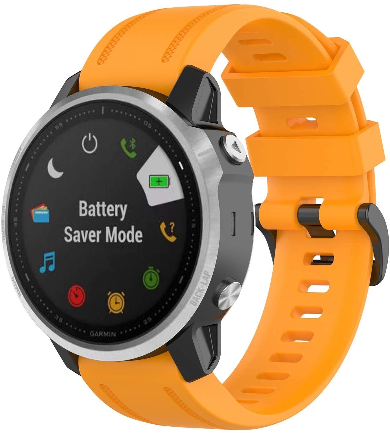Garmin Approach S70 - 42mm Silikonarmband (Orange)