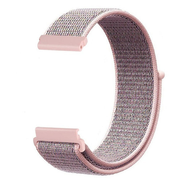 Garmin Venu 4s Nylonarmband (Rosa Sand)