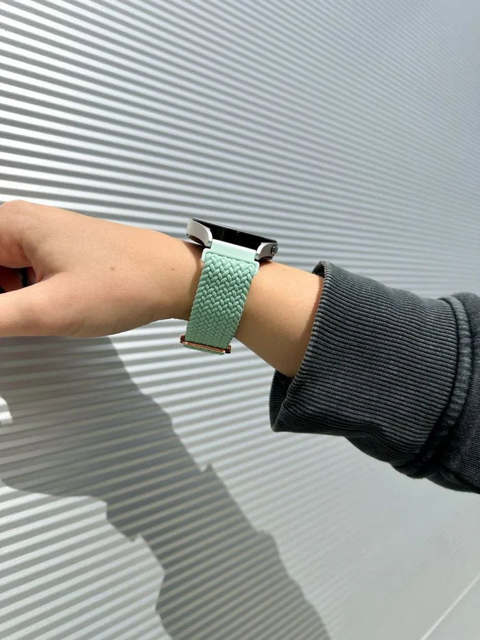 Withings ScanWatch 2 - 42mm Verstellbares Geflochtenes Armband (Turquoise)