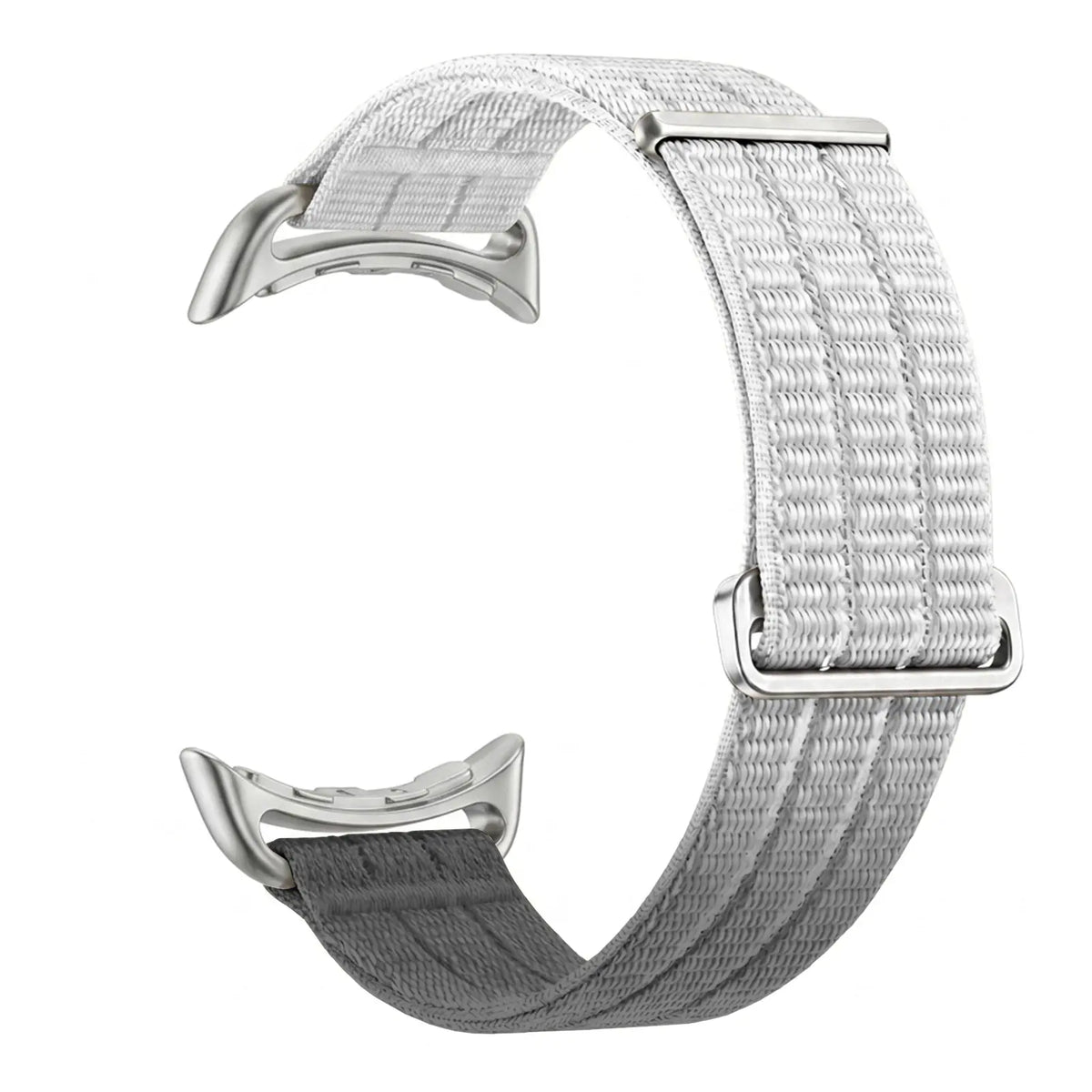 Google Pixel Watch 3 - 45mm Nylon Air Armband (Gradient Grau)