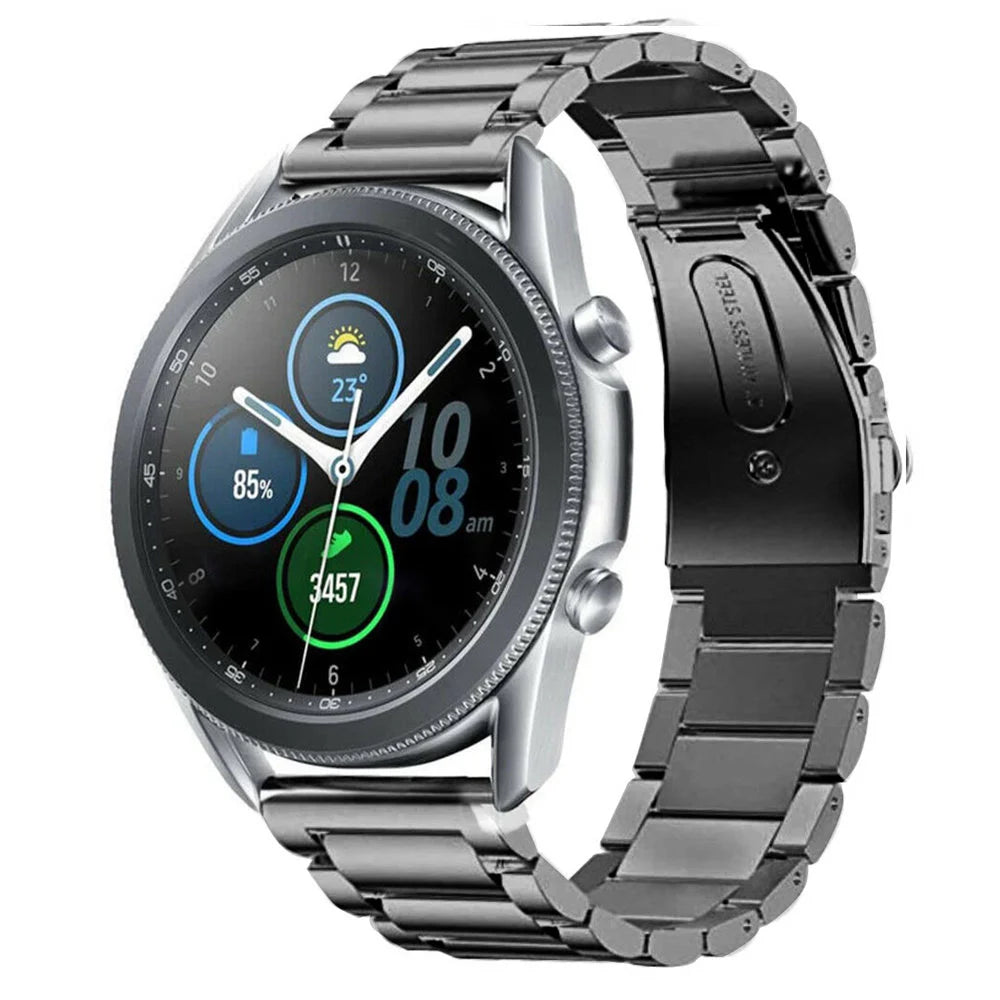 Uhrenarmband Titan 22mm - Schnellverschluss (Graphit)