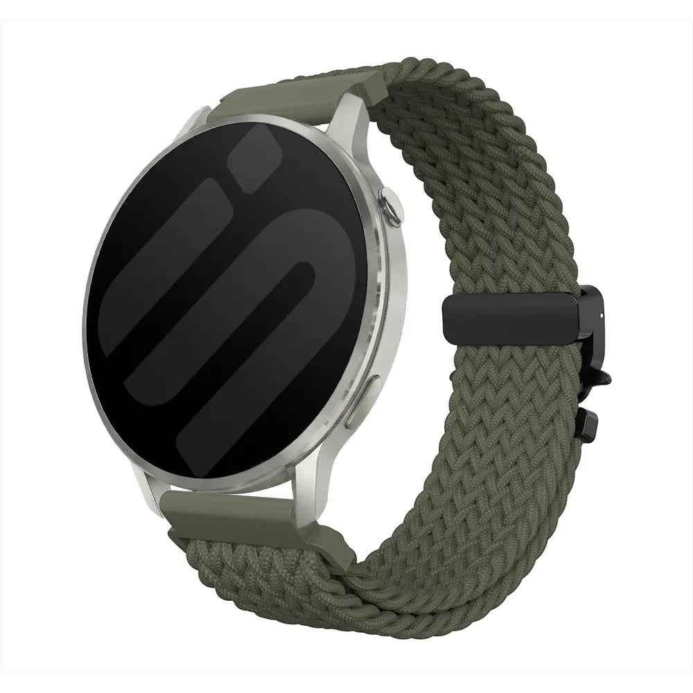 Garmin Forerunner 70 Geflochtenes Armband mit P-Schnalle (Grün)