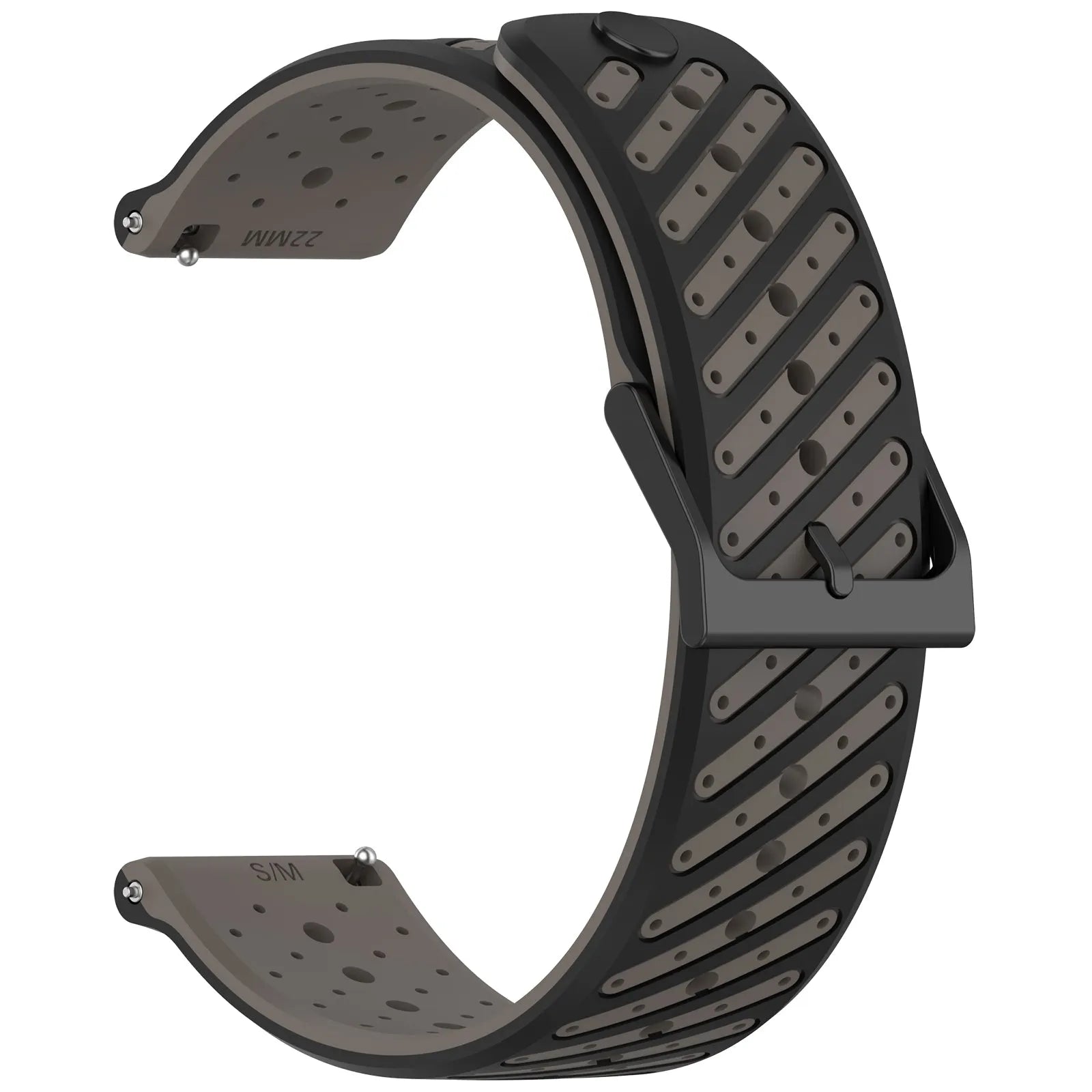 Gard Pro Ultra 3 Striped Silicone Strap (Grey)