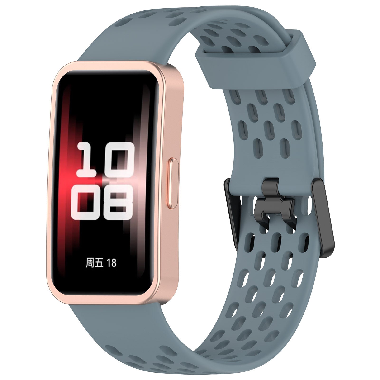 Huawei Band 10 Silikon-Air-Armband (Graublau)