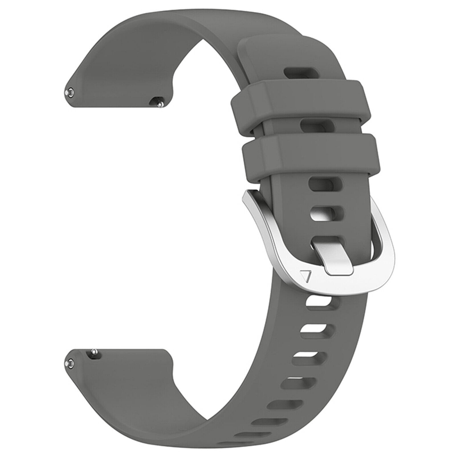Garmin Approach S42 Klassisches Silikonarmband (Dunkel Grau)