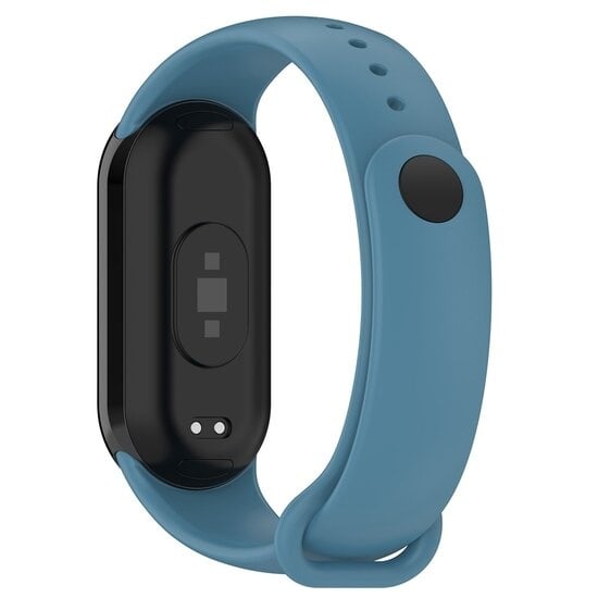 Xiaomi Smart Band 9 Silikonarmband (GrauBlau)