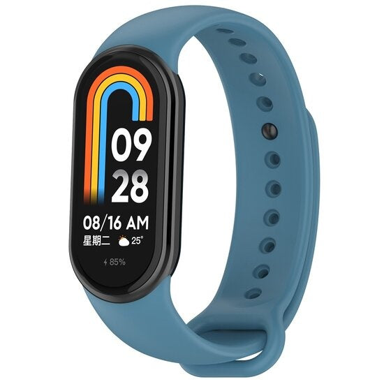 Xiaomi Smart Band 9 Silikonarmband (GrauBlau)