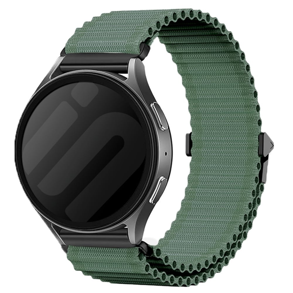 Huawei Watch GT outdoor nylon bandje (donkergroen)