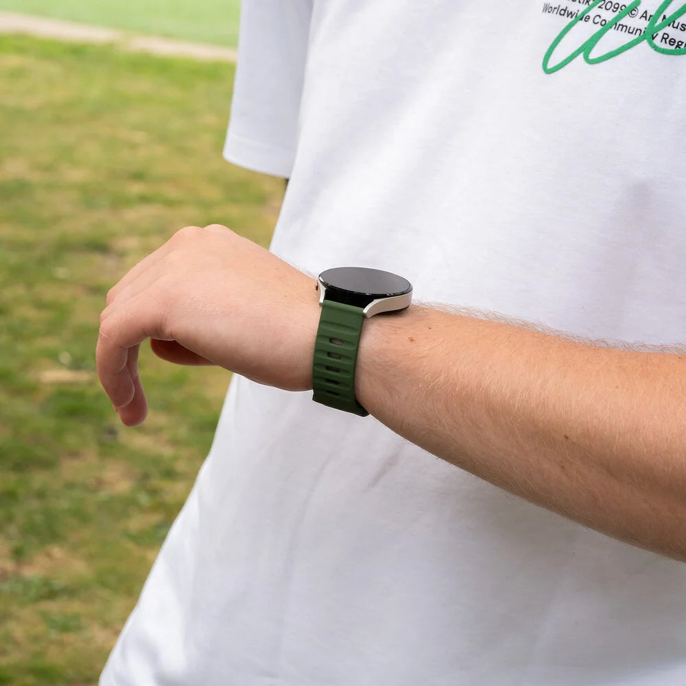 Correa silicone 'outdoor' OnePlus Watch 3 (verde)