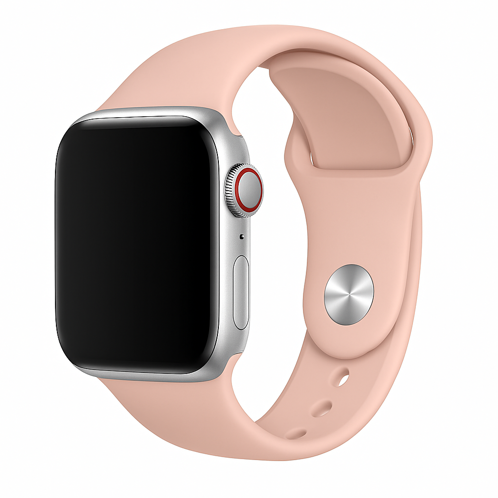 Apple Watch Silicone Strap (Baby Pink)