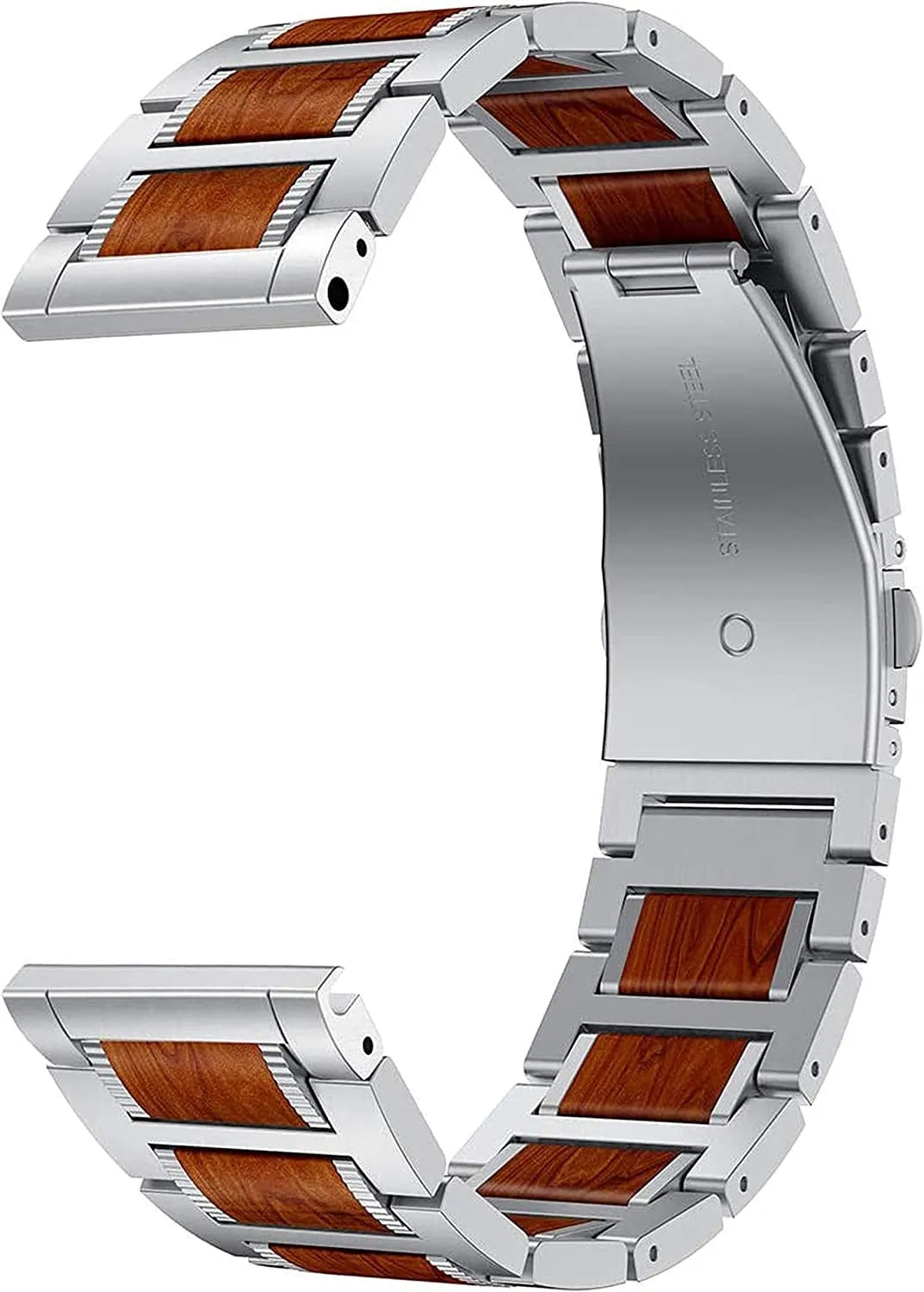 Coros Pace 4 Wooden/Steel Strap (Silver)