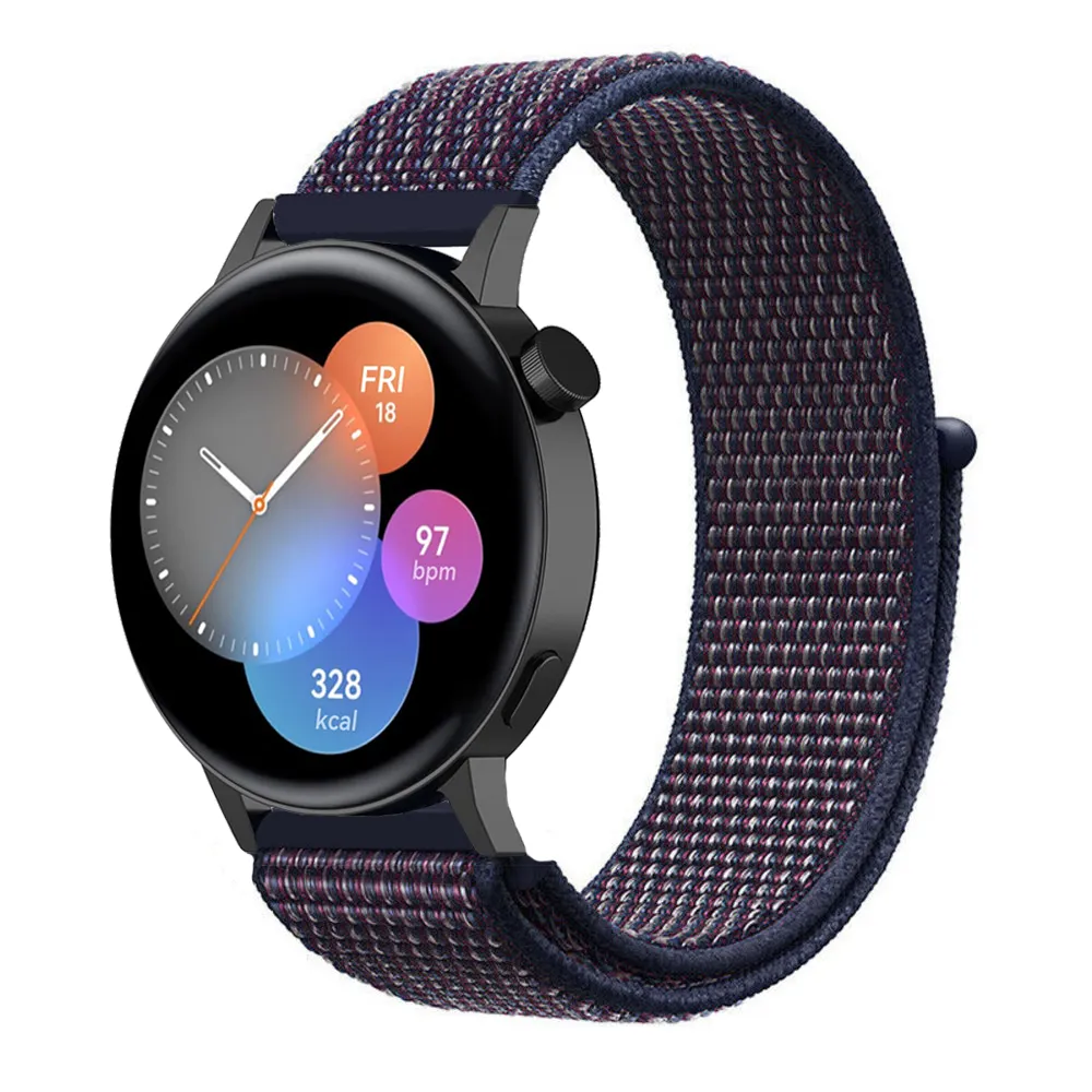huawei-watch-gt-3-42mm-nylonarmband-lila-blau