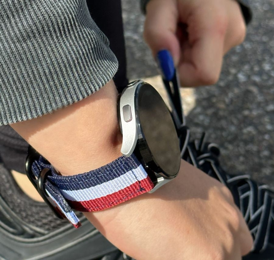 Amazfit GTS 2 Nylon Strap with Buckle (Tricolour)