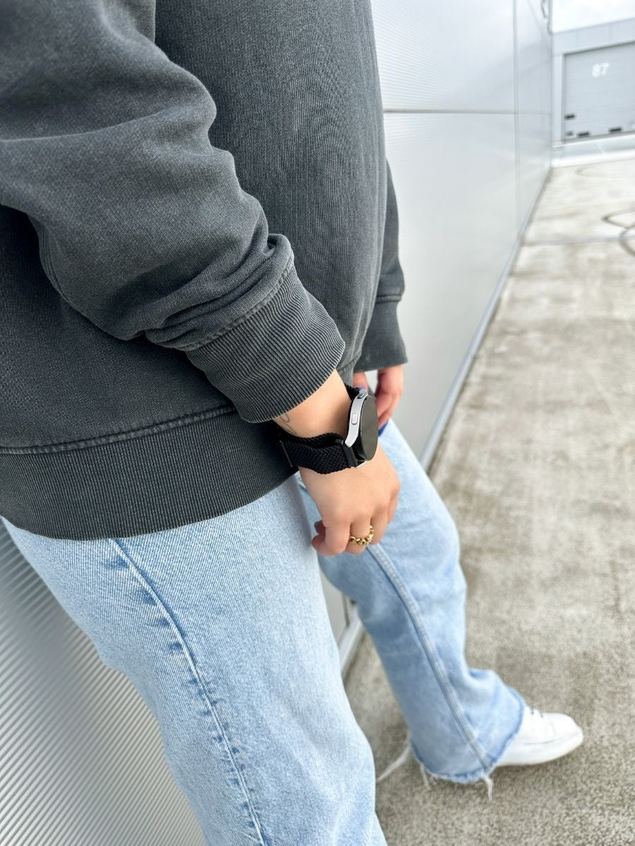 Amazfit Bip 6 Adjustable Woven Strap (Black)