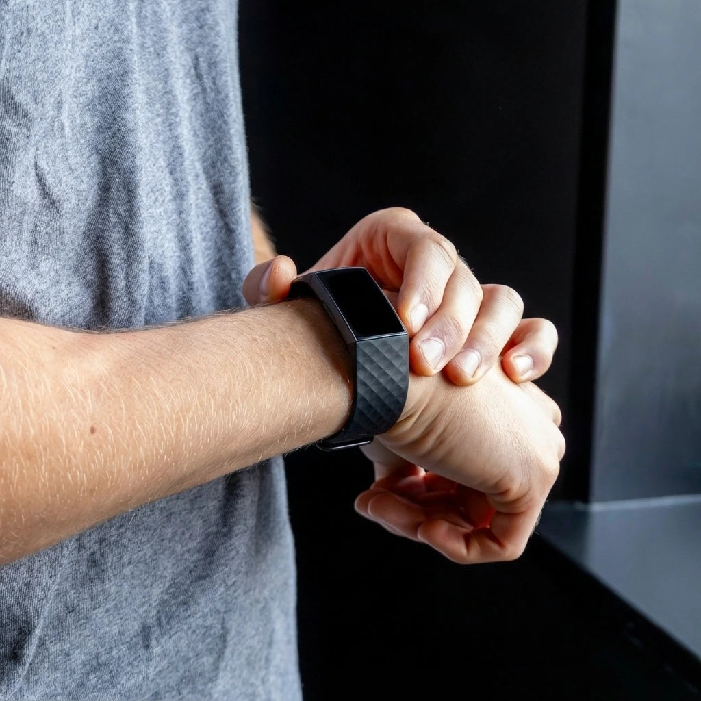 Fitbit Charge 4 Silicone Strap (Black)