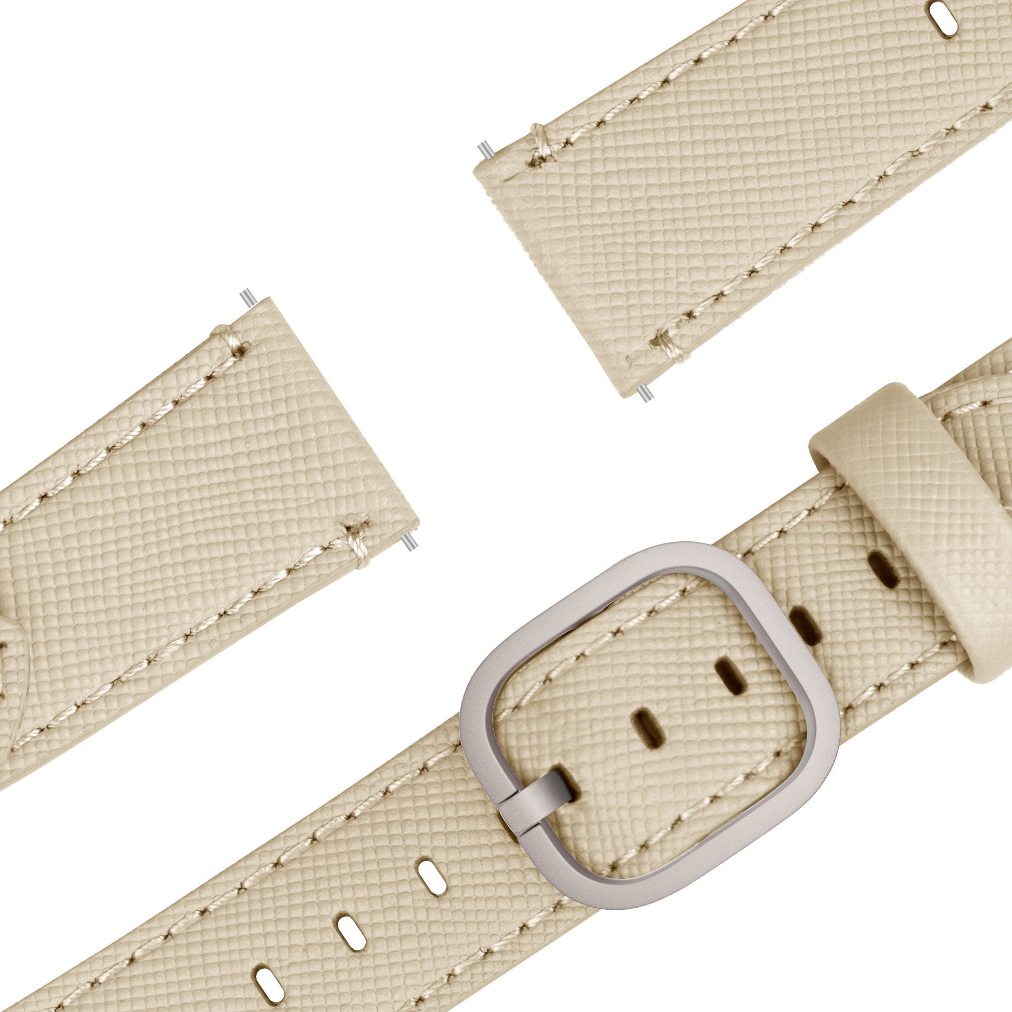 Bandz Correa cuir de luxe Huawei Watch 5 - 46mm (Khaki)
