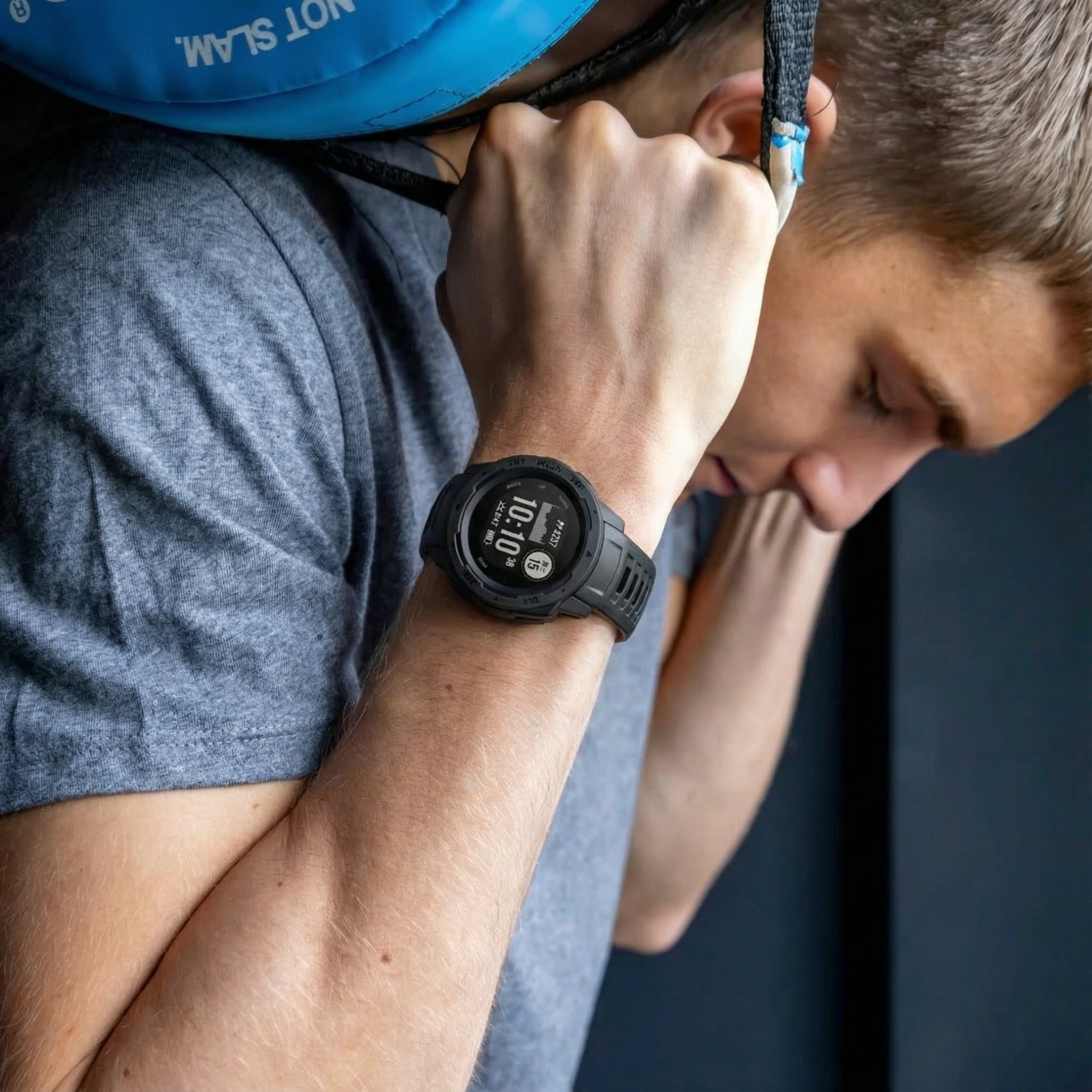 Correa silicona Garmin Instinct 1 / 2 (negro)